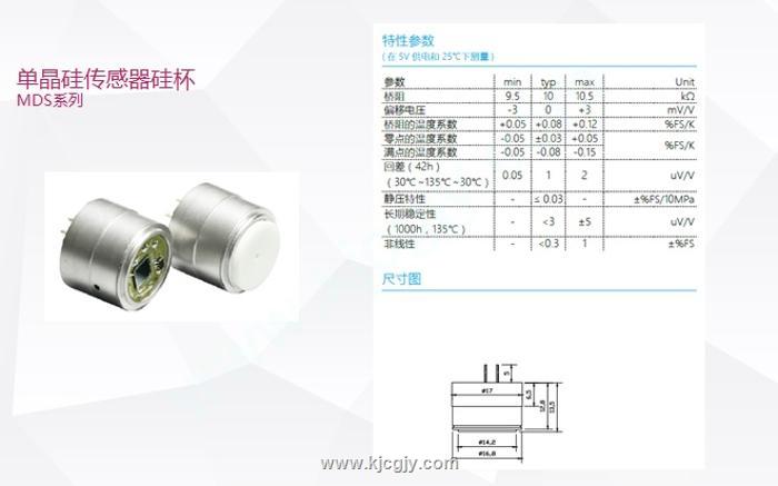 冷弯型钢与硅杯式压力传感器