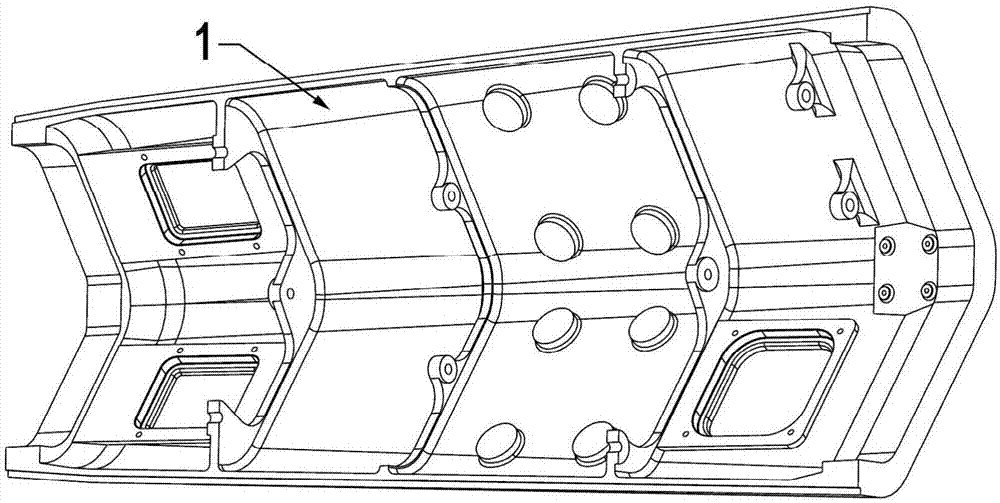 制动液与百叶窗成型模具画法