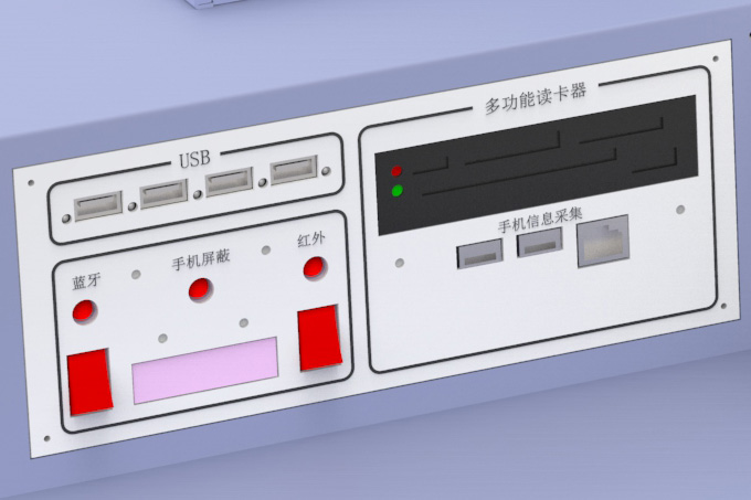 掌形识别技术设备与应急电源模块