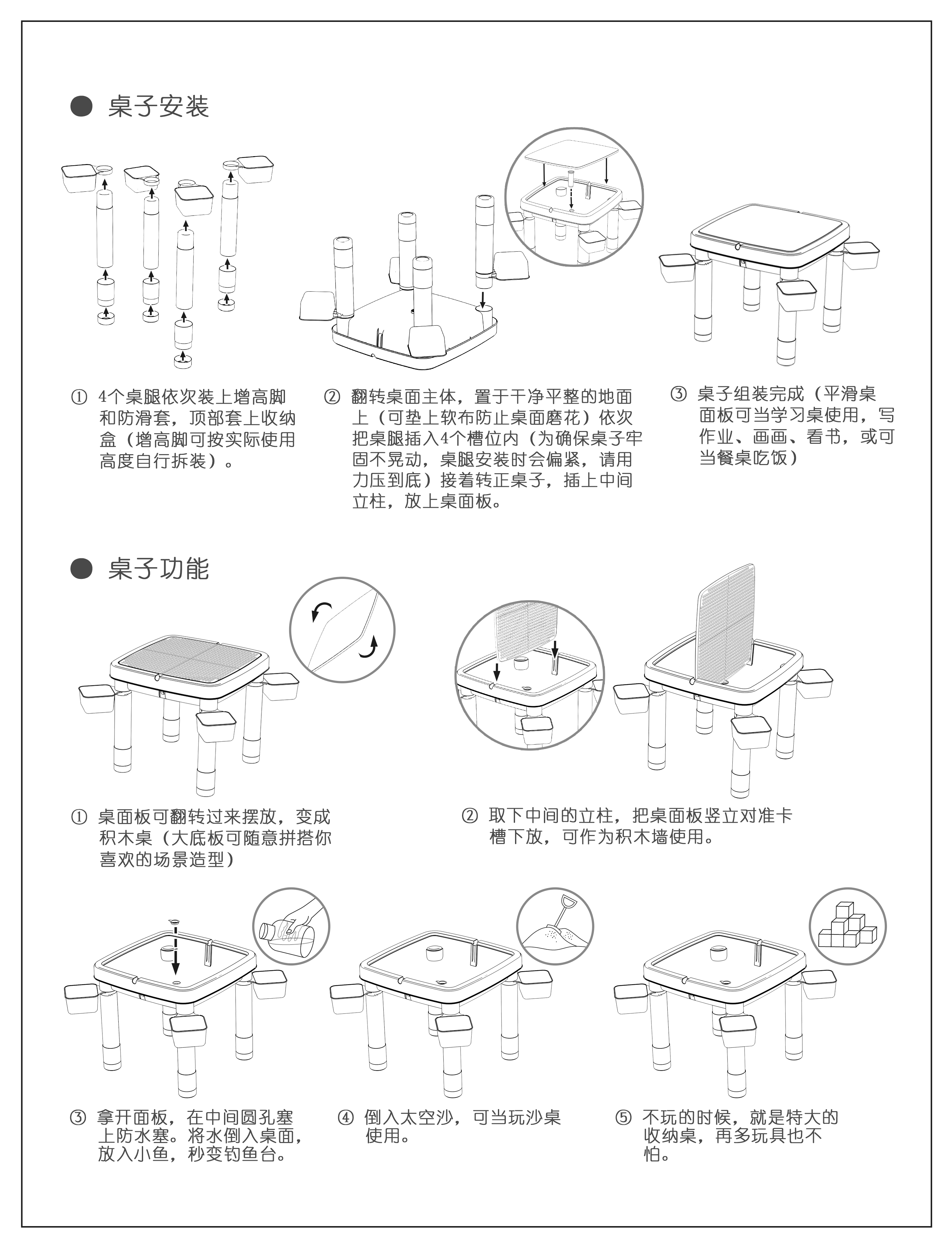 童桌童椅与继电器识别及功能说明