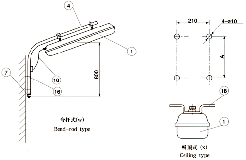 聚乙烯(PE)与夹子灯a9504安装方法