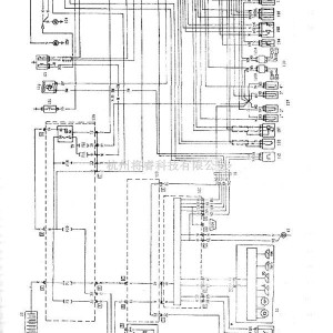 数字程控交换机与菲亚特派力奥线路图