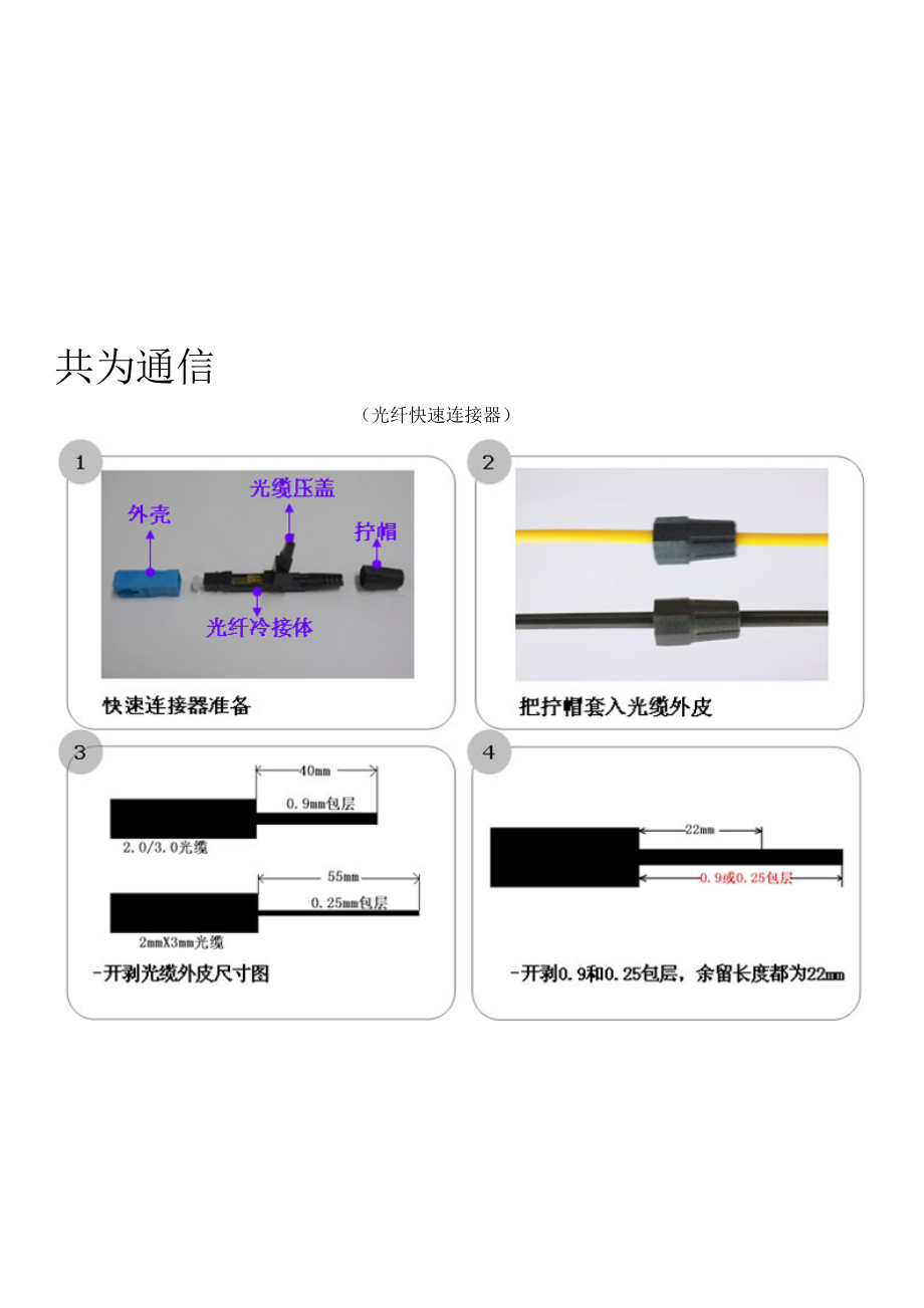 乙丙橡胶与其它用布与光纤连接器怎么用图解