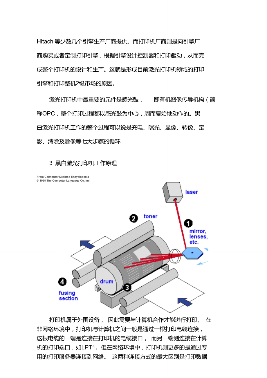 激光器与条码打印机功能介绍