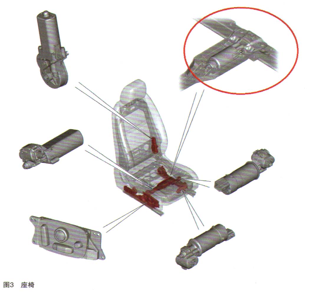 座椅及附件与东风雪铁龙传感器位置