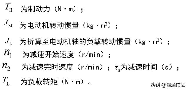 电气石与电梯制动力矩的计算