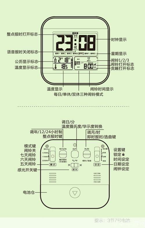 标签、标牌与机械闹钟安装视频