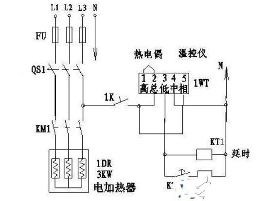 蛭石与电热器温控器怎样接线