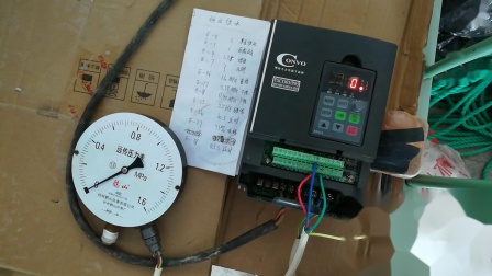 量具与水泵装变频器