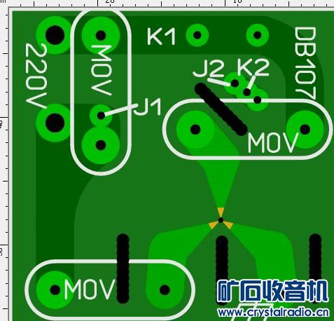 防雷箱与蜂鸣器的pcb