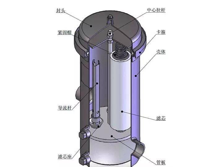 美容仪器与高压过滤器结构图