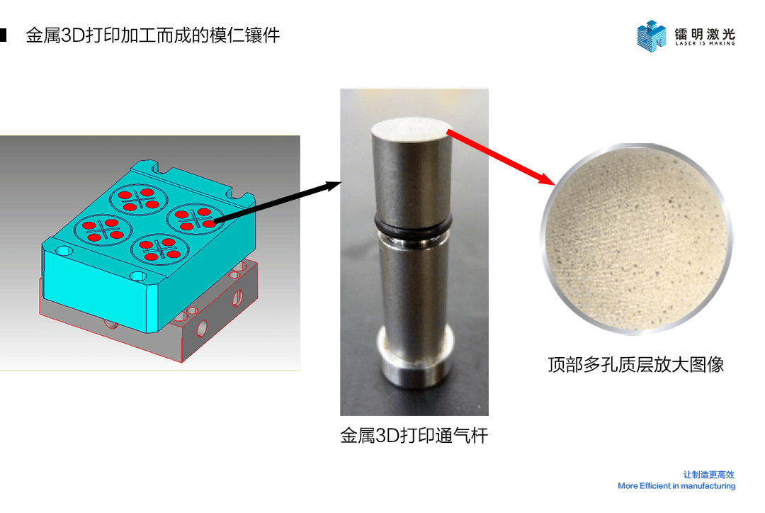 发光二极管与注塑模具气孔