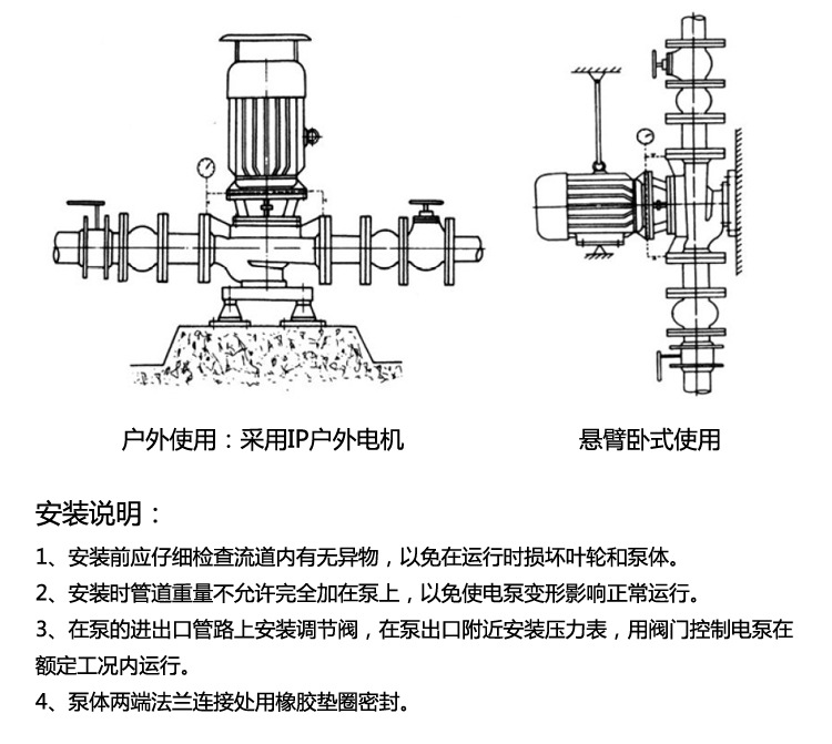  猪皮革与管道泵的安装方法