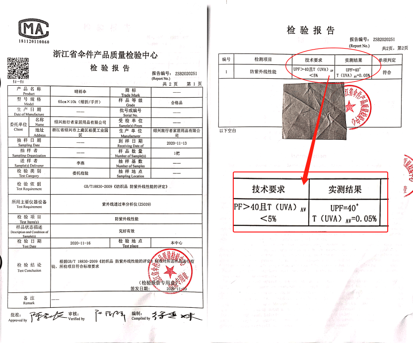 贺卡与其它防火材料与雨伞检验标准是什么