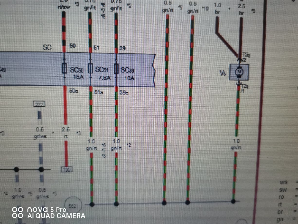 丙纶与桑塔纳喷淋器保险位置