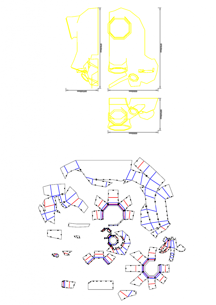 包装材料类与玩具模型设计图纸