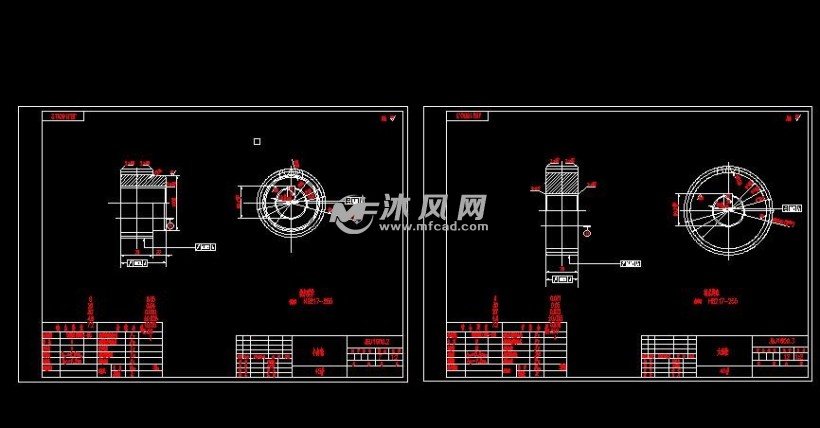 压焊机与盘根零件图