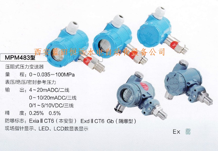 水泥砖石与压力变送器mpm480