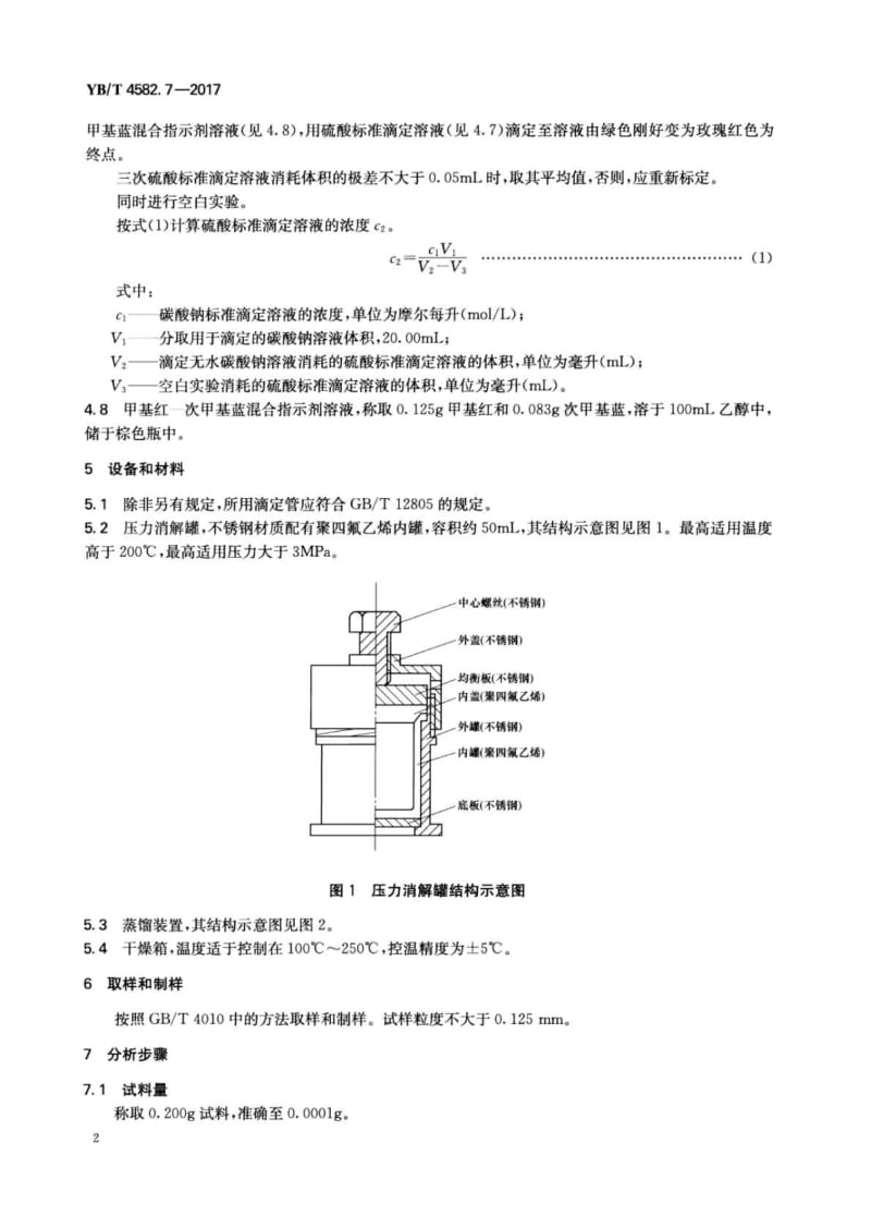 斗齿与全自动滴定仪检定规程