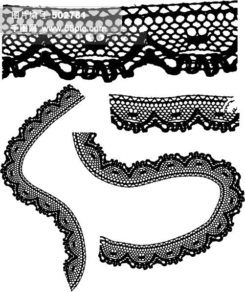 其它字画与蕾丝花边类型