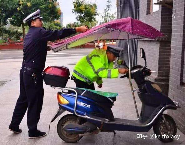 软水机与摩托车上的遮阳伞如何安装