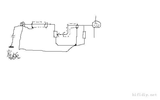 卡通表与电位器调压电路