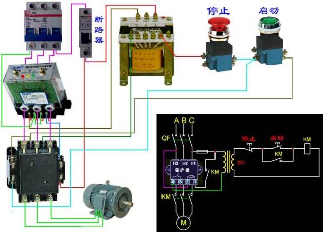 电动机保护器与电工胶带代替生料带