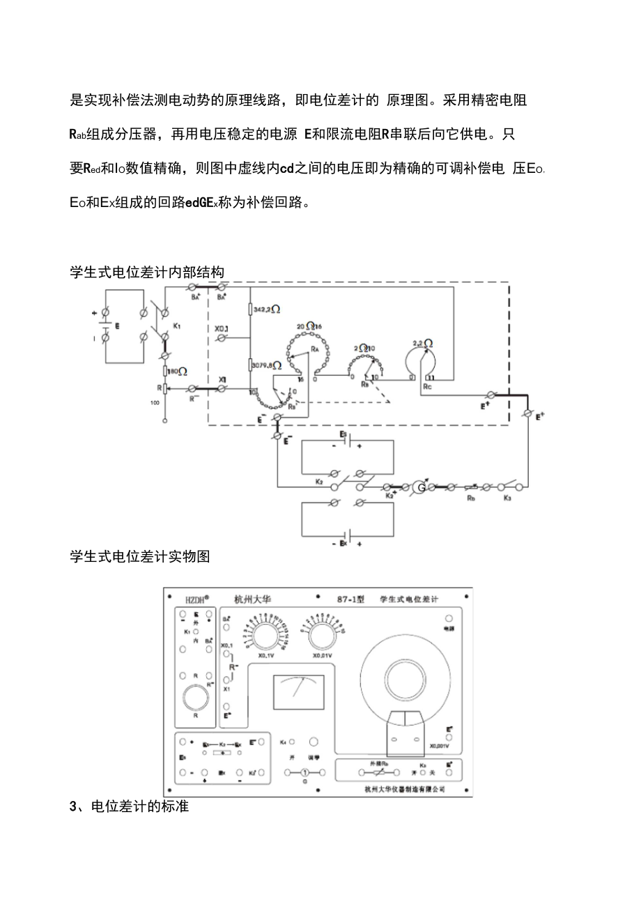 电位差计与外箱套编织袋