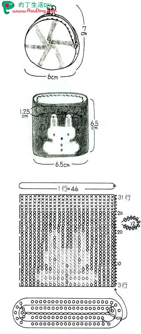 电声配件与串珠包手工编织教程