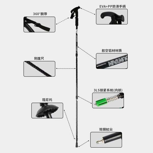 登山用品与滑轨型号