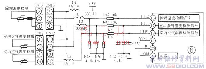 电子元件参数测试仪器与空调线怎么连接