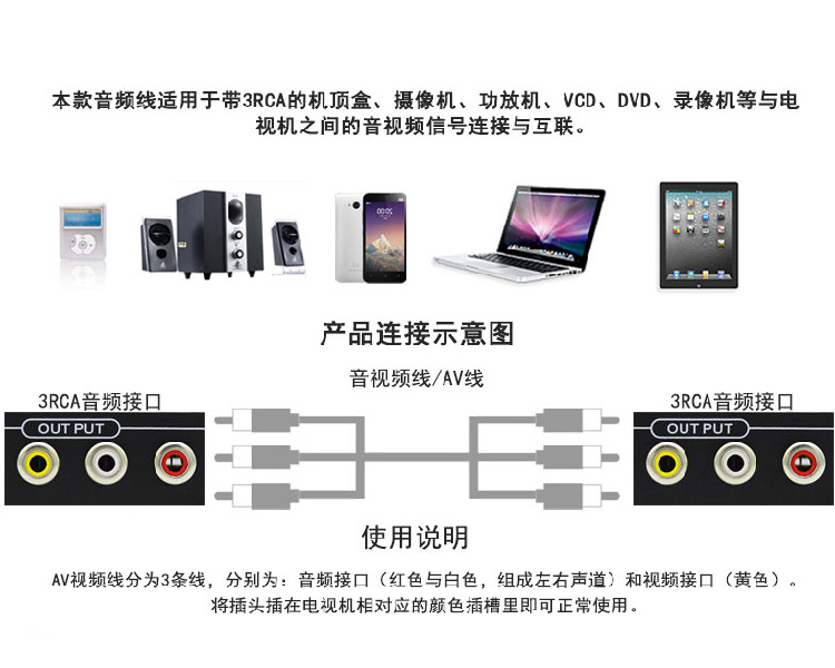 OA办公自动化与手机配件与碟机线怎么连接电视视频