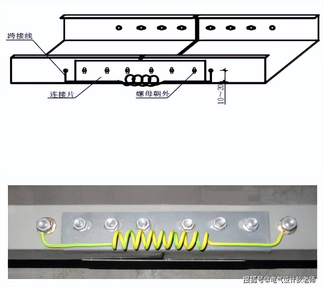 开关与桥架连接带