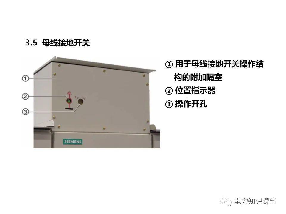 化工废料与高压开关柜接地开关操作图示