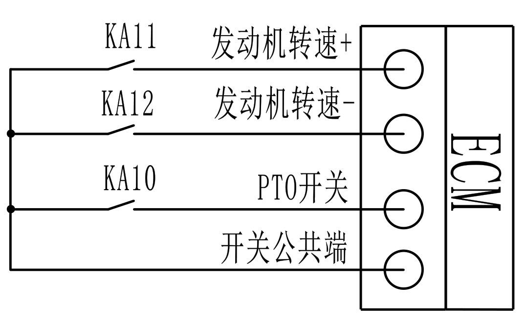 垃圾车与其它配件与输送机与灯丝怎么接线图