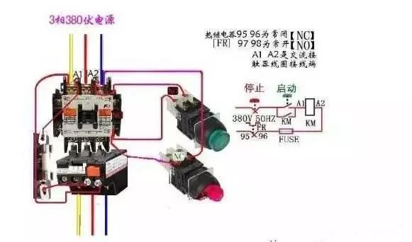 配件专区与高压成套电器与热保护器接线方法