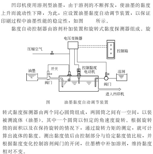 印油与输纸装置的工作原理