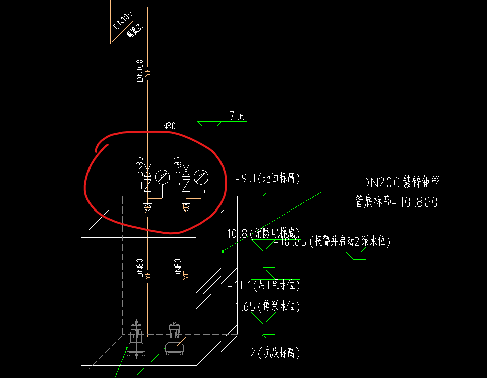 交通信号系统与排污泵一般装在什么位置