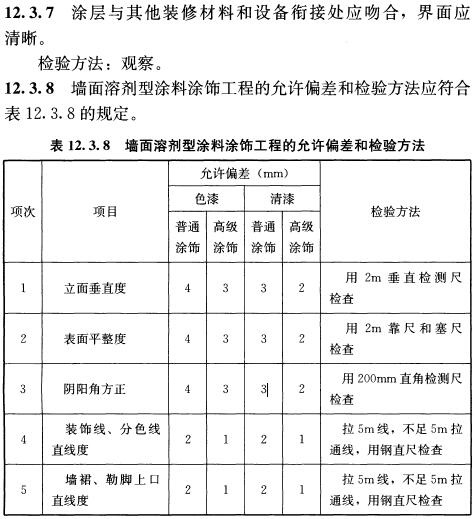 其它专用涂料与土工布过滤层检验批