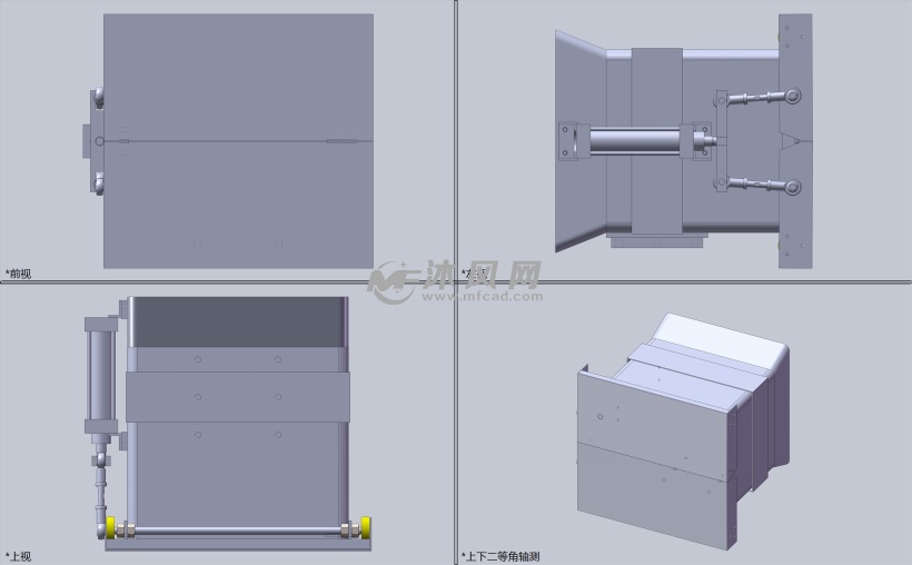 闭门器、开门器与洗碗机模型