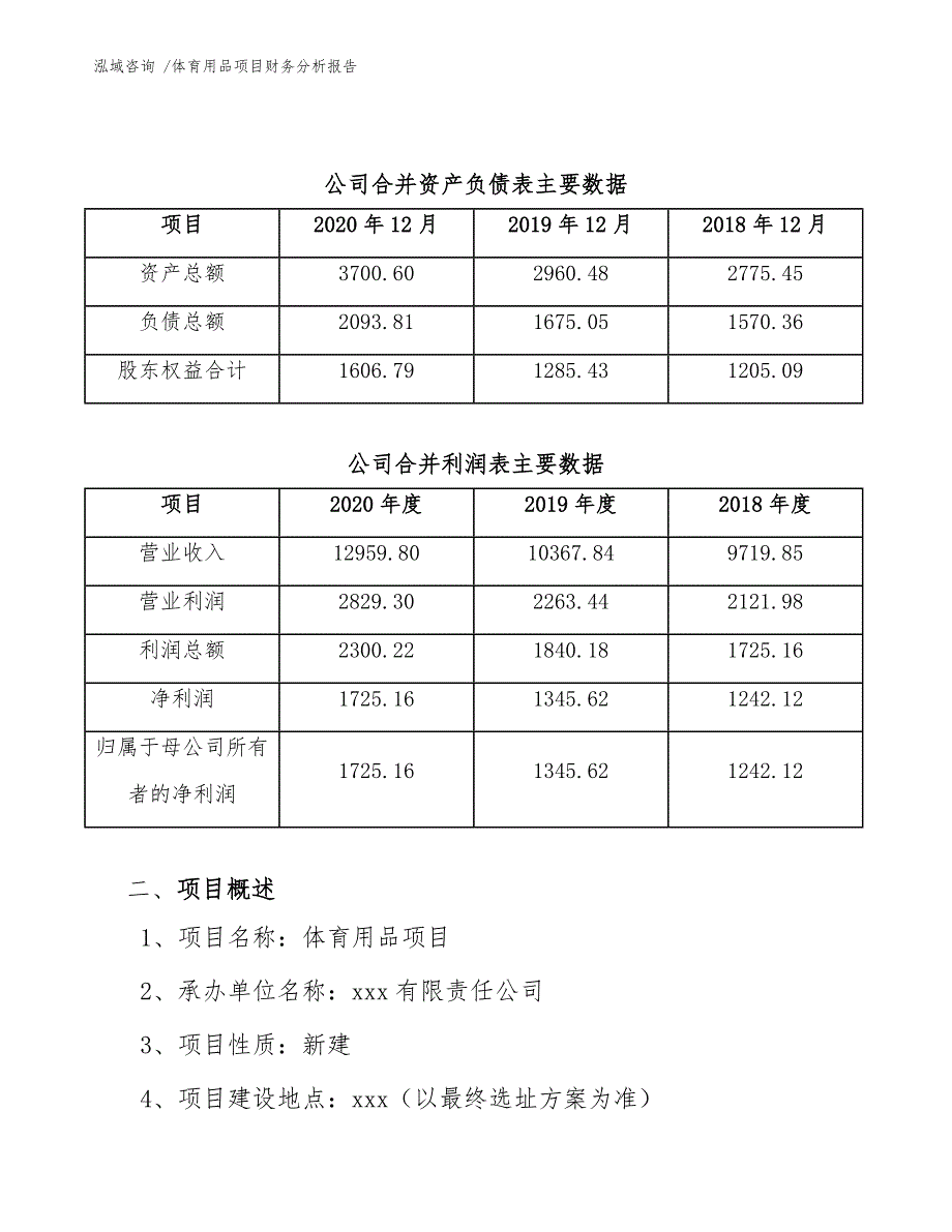 玩具配件与健身房财务报表案例