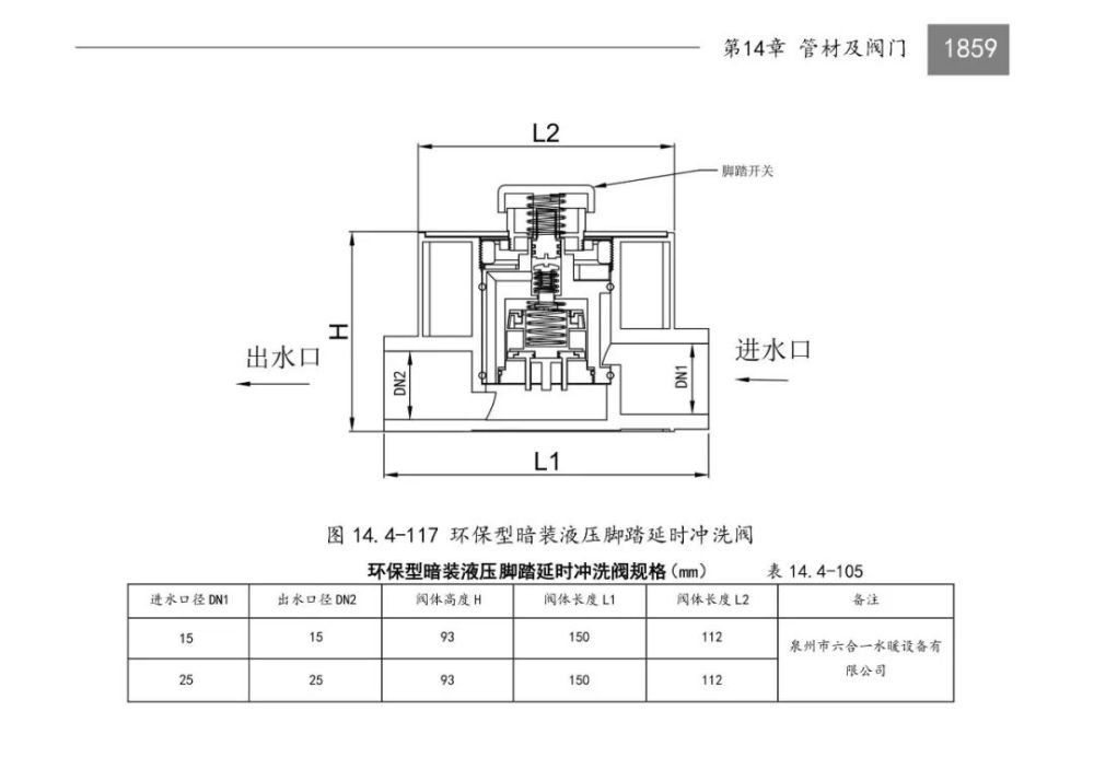 清洗设备与脚踏阀门安装图集