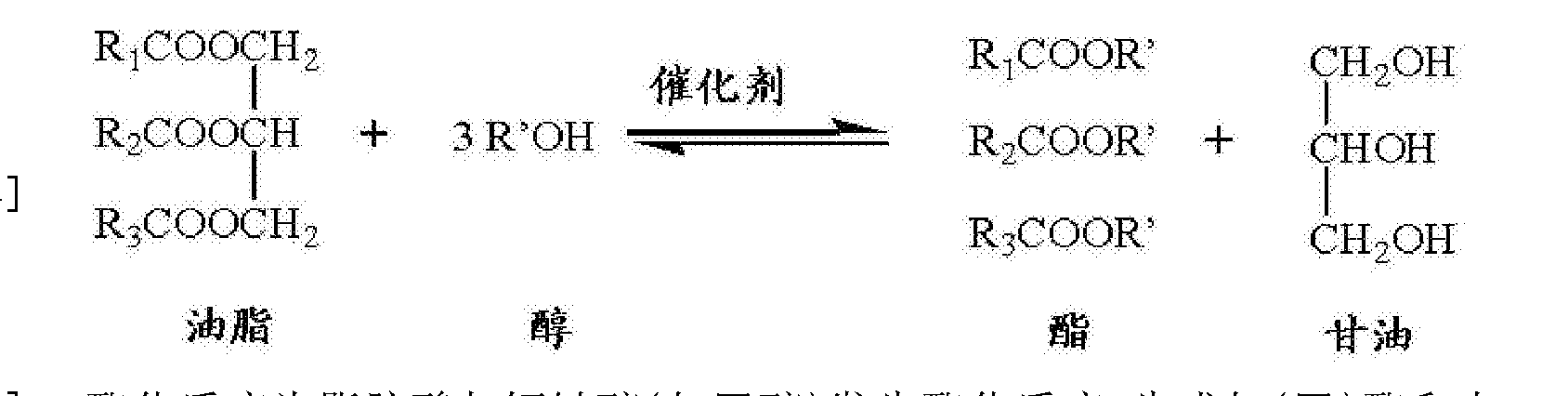 酶催化法制备生物柴油