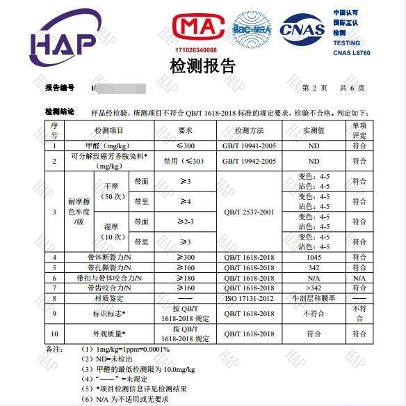 皮带抗静电性能检验报告