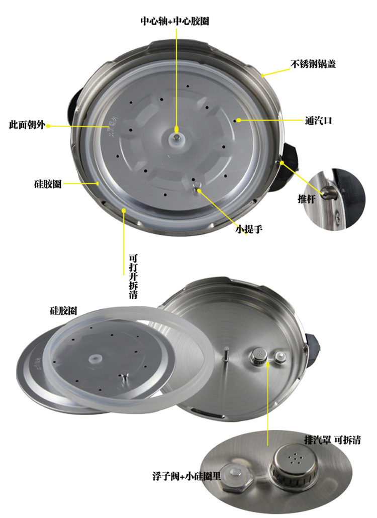 电压力锅配件图