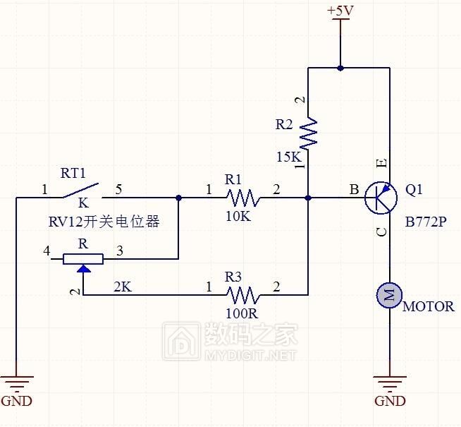 调速开关的原理图