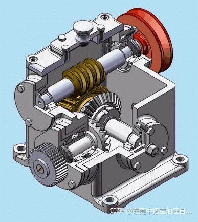 电梯减速器工作原理视频