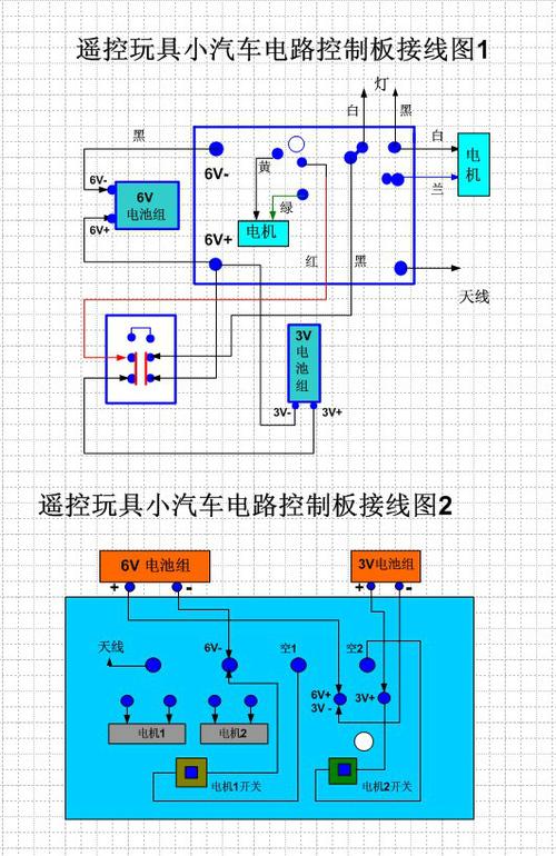 玩具车驱动原理图