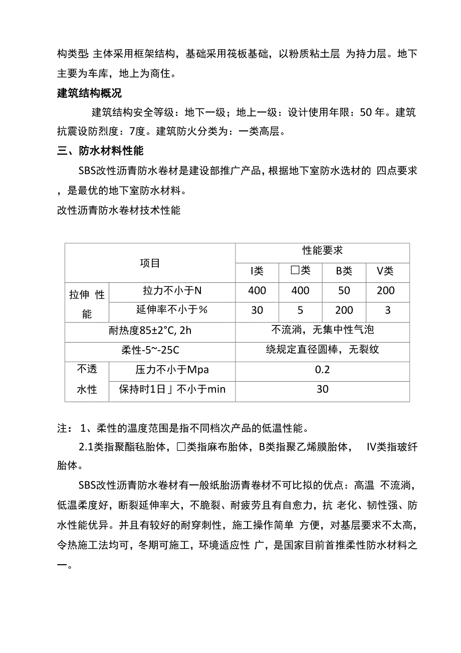 防水卷材配方与生产