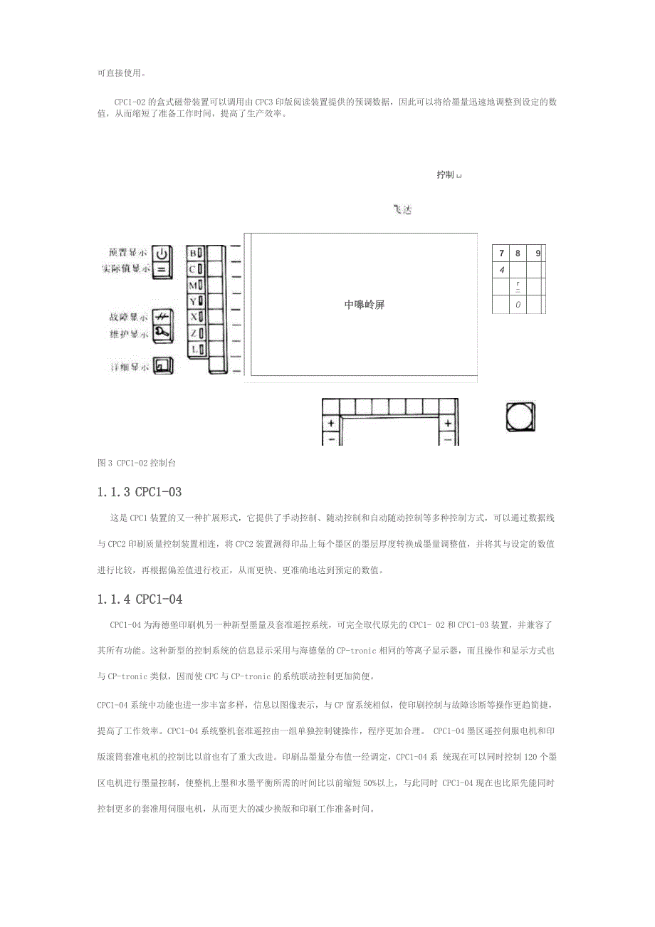 印刷机控制程序